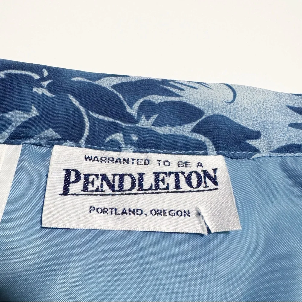 Pendleton Silk Floral Maxi Skirt